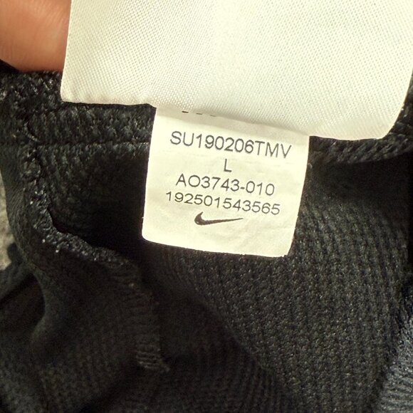 Carolina Panthers Nike Training Shorts Men L Black 9" Performance Workout - Picture 7 of 15